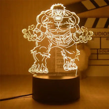 Lade das Bild in den Galerie-Viewer, Tolle Nachtlichter in vielen Motiven -  Iron Man, Thor, Hulk, Star Wars etc.
