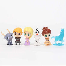 Lade das Bild in den Galerie-Viewer, 12 Stk. Eiskönigin Frozen Figuren
