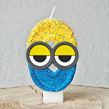 Lade das Bild in den Galerie-Viewer, Minions Geburtstag Kerzen mit Jahreszahl
