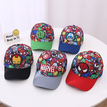 Lade das Bild in den Galerie-Viewer, Tolle Baseball Mützen für Kinder Iron Man Spiderman Hulk Captain America
