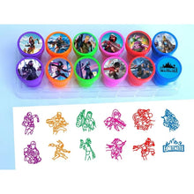 Lade das Bild in den Galerie-Viewer, 12 Stk. Fortnite Stempel zum spielen und Spaß haben
