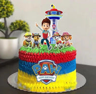Paw Patrol Geburtstagstorte Deko mit 7 Teilen