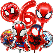 Lade das Bild in den Galerie-Viewer, Buntes Spiderman und Freunde Geburtstags Deko Kindergeburtstag, Feier
