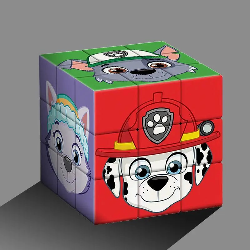 Paw Patrol Zauberwürfel Wähle aus 4 Motiven Puzzle Spielzeug