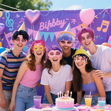 Lade das Bild in den Galerie-Viewer, Lustige Kpop Demon Hunters Huntrx Masken für Feier, Party etc. 12 Stk.
