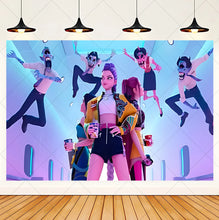 Lade das Bild in den Galerie-Viewer, HUNTR/X‌ KPop Demon Hunters‌ Feier Party Große Poster für Geburtstag etc.
