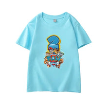 Lade das Bild in den Galerie-Viewer, Happy Birthday Paw Patrol T-Shirts für Kinder mit Jahreszahl
