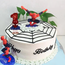 Lade das Bild in den Galerie-Viewer, Spider-Man Geburtstag Kerze mit Jahreszahl
