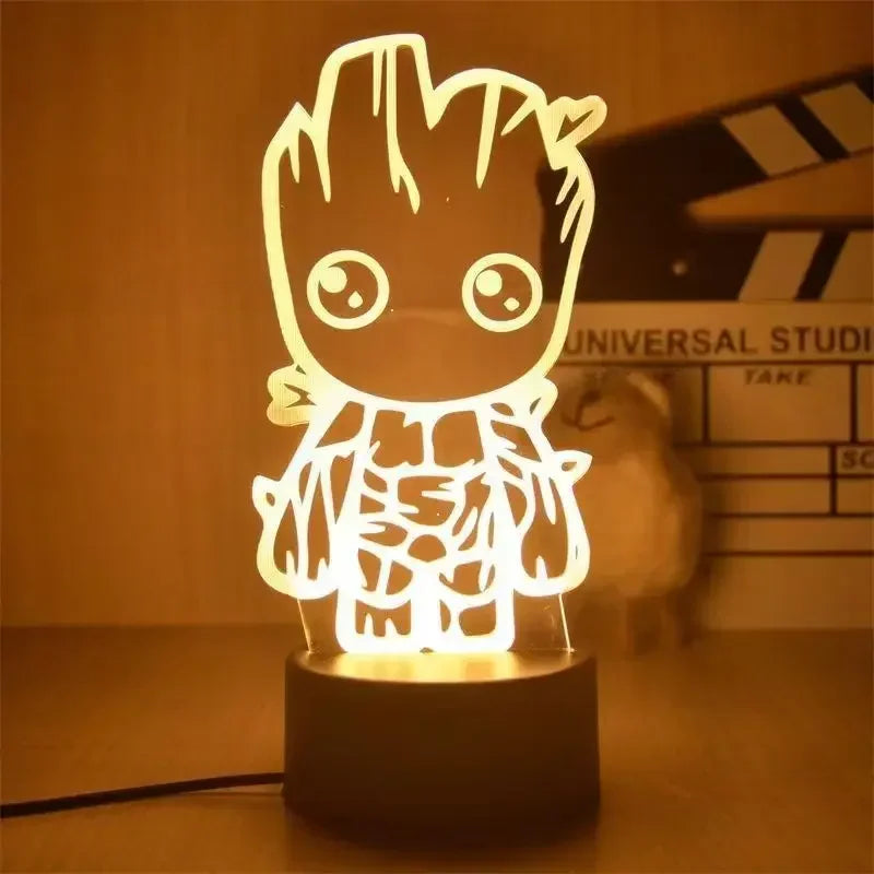 Tolle Nachtlichter in vielen Motiven -  Iron Man, Thor, Hulk, Star Wars etc.
