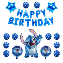 Lade das Bild in den Galerie-Viewer, Lio und Stitch Geburtstag Ballons für Feier, Kindergeburtstag etc.

