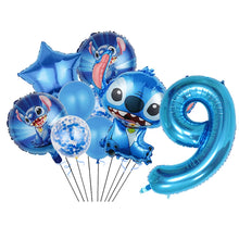 Lade das Bild in den Galerie-Viewer, Lio und Stitch Geburtstag Ballons für Feier, Kindergeburtstag etc.
