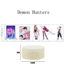 Lade das Bild in den Galerie-Viewer, Kpop Demon Hunters Nachtlicht, Lampe, Deko Lampe
