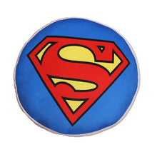 Lade das Bild in den Galerie-Viewer, Runde Superhelden Kissen (ca. 40x40cm) - Batman, Spiderman, Superman etc.
