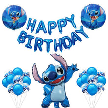 Lade das Bild in den Galerie-Viewer, Lio und Stitch Geburtstag Ballons für Feier, Kindergeburtstag etc.
