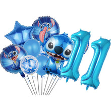 Lade das Bild in den Galerie-Viewer, Lio und Stitch Geburtstag Ballons für Feier, Kindergeburtstag etc.
