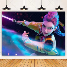 Lade das Bild in den Galerie-Viewer, HUNTR/X‌ KPop Demon Hunters‌ Feier Party Große Poster für Geburtstag etc.
