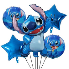 Lade das Bild in den Galerie-Viewer, Lio und Stitch Geburtstag Ballons für Feier, Kindergeburtstag etc.
