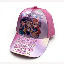 Lade das Bild in den Galerie-Viewer, KPop Demon Hunters Sommer Baseball Caps mitZoey Derpy Rumi etc.
