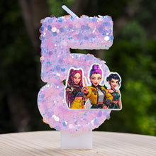 Lade das Bild in den Galerie-Viewer, Kpop Demon Hunters Geburtstag Kerze mit Jahreszahl
