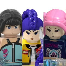 Lade das Bild in den Galerie-Viewer, Kpop Demon Hunters Mini Figuren Mira, Rumi, Zoey
