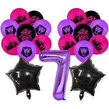 Lade das Bild in den Galerie-Viewer, Kpop Demon Hunter Saja Boys Geburtstags Deko
