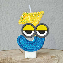 Lade das Bild in den Galerie-Viewer, Minions Geburtstag Kerzen mit Jahreszahl
