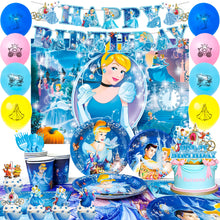 Lade das Bild in den Galerie-Viewer, Aschenputtel Cinderella Geburtstags Deko Set
