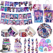 Lade das Bild in den Galerie-Viewer, Kpop Demon Hunters Kindergeburtstag Deko, Banner, Becher etc.
