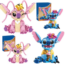 Lade das Bild in den Galerie-Viewer, Angel oder Stitch - Lilo &amp; Stitch Spielzeug - Spielset zum Bauen
