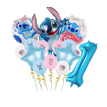 Lade das Bild in den Galerie-Viewer, Lio und Stitch Geburtstag Ballons für Feier, Kindergeburtstag etc.
