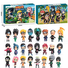 Lade das Bild in den Galerie-Viewer, Naruto Adventskalender mit 24 Figuren
