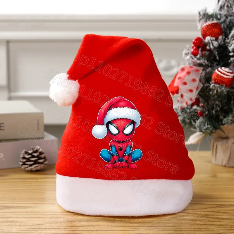 Spiderman Weihnachtsmütze für Erwachsene oder Kinder