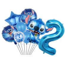Lade das Bild in den Galerie-Viewer, Lio und Stitch Geburtstag Ballons für Feier, Kindergeburtstag etc.
