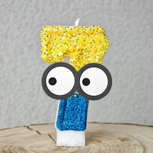 Lade das Bild in den Galerie-Viewer, Minions Geburtstag Kerzen mit Jahreszahl
