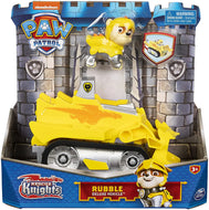 Rescue Knights - Paw Patrol Spielzeug Fahrzeuge mit Welpen Figur