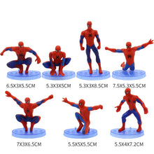 Lade das Bild in den Galerie-Viewer, 7er Set SpiderMan Figuren
