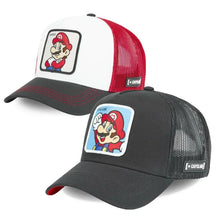 Lade das Bild in den Galerie-Viewer, Stylishe Super Mario Baseball Caps für Erwachsene
