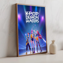 Lade das Bild in den Galerie-Viewer, KPop Demon Hunters Poster Kunstdruck Hunterix Wandposter Deko
