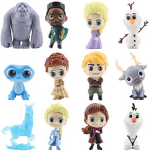 Lade das Bild in den Galerie-Viewer, 12 Stk. Eiskönigin Frozen Figuren
