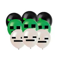 Minecraft Creeper oder TNT Luftballons (ca. 30cm, 10 Stk. im Set)