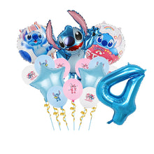 Lade das Bild in den Galerie-Viewer, Lio und Stitch Geburtstag Ballons für Feier, Kindergeburtstag etc.
