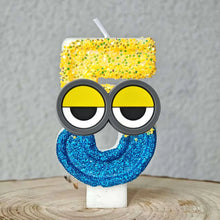 Lade das Bild in den Galerie-Viewer, Minions Geburtstag Kerzen mit Jahreszahl
