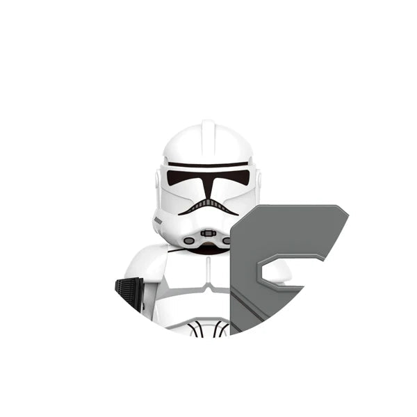 Clone Trooper Mini Figuren Hunter, Wrecker, Cody, Thorn, Commander Bly, Fox
