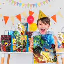 Lade das Bild in den Galerie-Viewer, 16 Stk. Ninja Go-Party Geschenktüten
