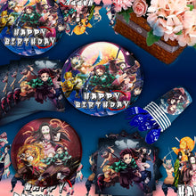 Lade das Bild in den Galerie-Viewer, Demon Slayer Deko für Geburtstag, Feier Set mit 112 Teilen
