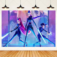 Lade das Bild in den Galerie-Viewer, HUNTR/X‌ KPop Demon Hunters‌ Feier Party Große Poster für Geburtstag etc.
