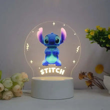 Lade das Bild in den Galerie-Viewer, Bunte Stich Nachtlampe Nachtlicht
