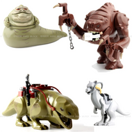 Star Wars Figuren Sets mit Ranco Jabba Dewback Tauntaun Dogma Rex u. a.