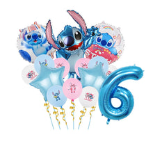 Lade das Bild in den Galerie-Viewer, Lio und Stitch Geburtstag Ballons für Feier, Kindergeburtstag etc.
