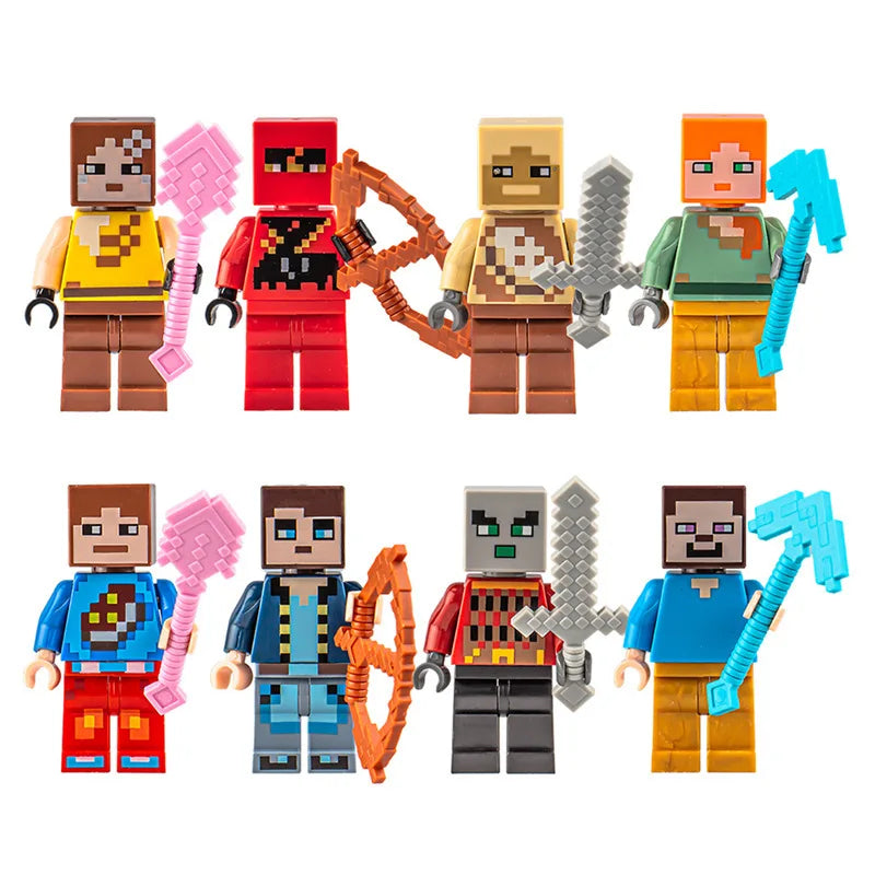 Minecraft Mini Figuren Sets